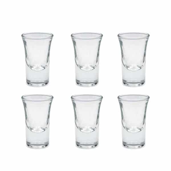 Single Shot Glasses 6pc