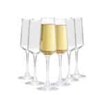 Emma Flute Glasses 6pc 240ml