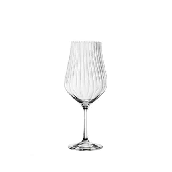 Tulipa Optic Wine Glass 6pc
