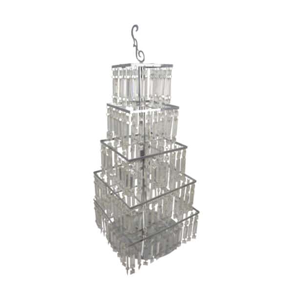 5 Tier Crystal Centrepiece