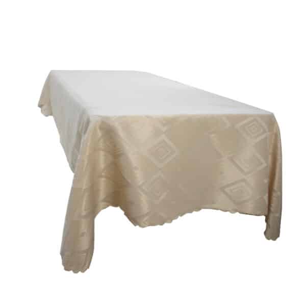Rect Table Cloth Diamond Pattern 2.5m
