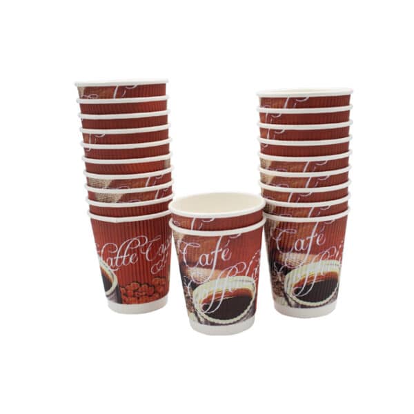 Coffee Print Cups 250ml