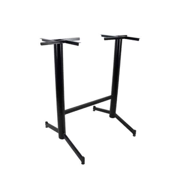 Double Cocktail Table Base Black