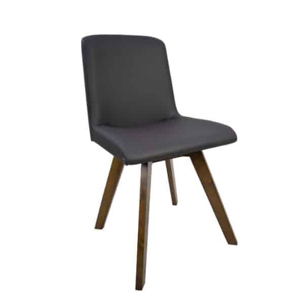 Dining Chair Wooden Walnut/Coffee Cushion