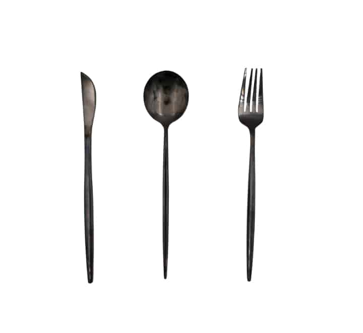 Black Portugal Cutlery Set