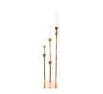 6 Holder Gold Candle Stand