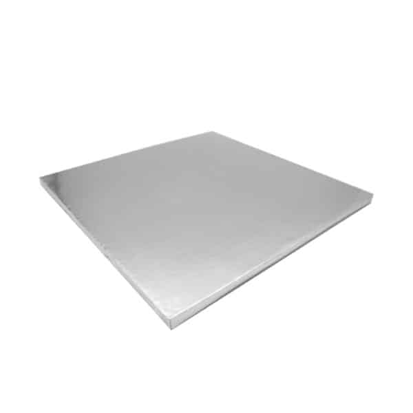 Silver Square Cake Board 30cm