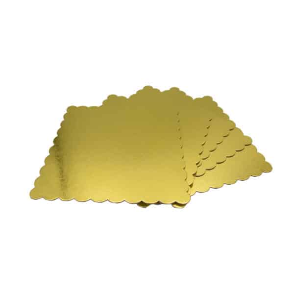 Gold Square Cake Boards