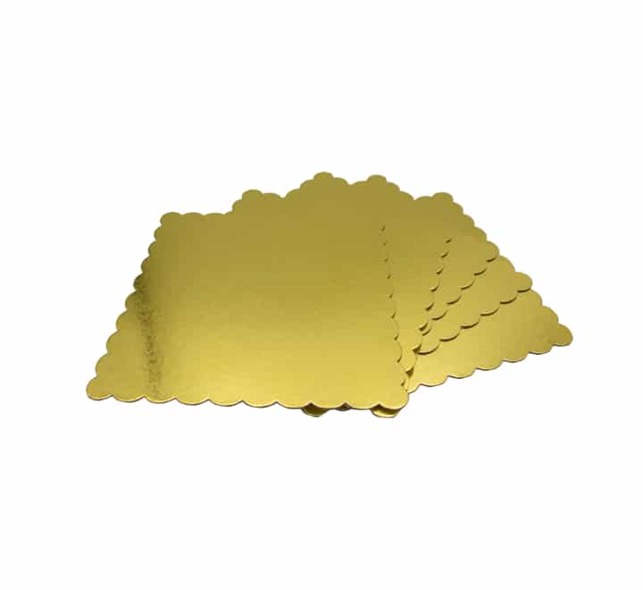 Gold Square Cake Boards