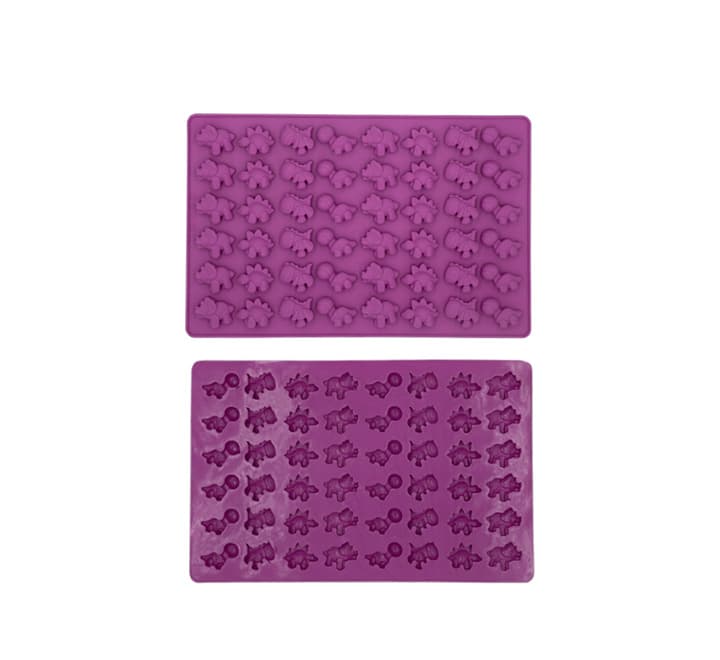 Dinosaurs Silicone Choc Mould Purple