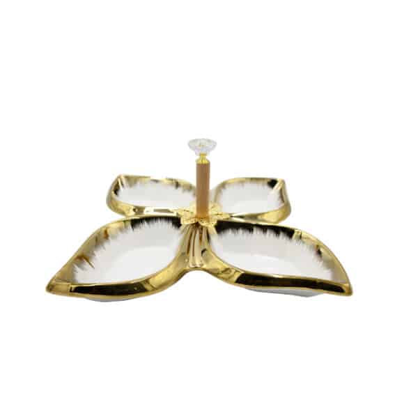 Leaf Snack Serving Bowl