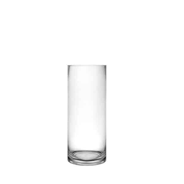 Cylinder Glass Vase 20cm