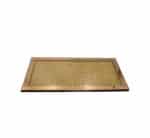 Glass Mirror Tray Rose Gold
