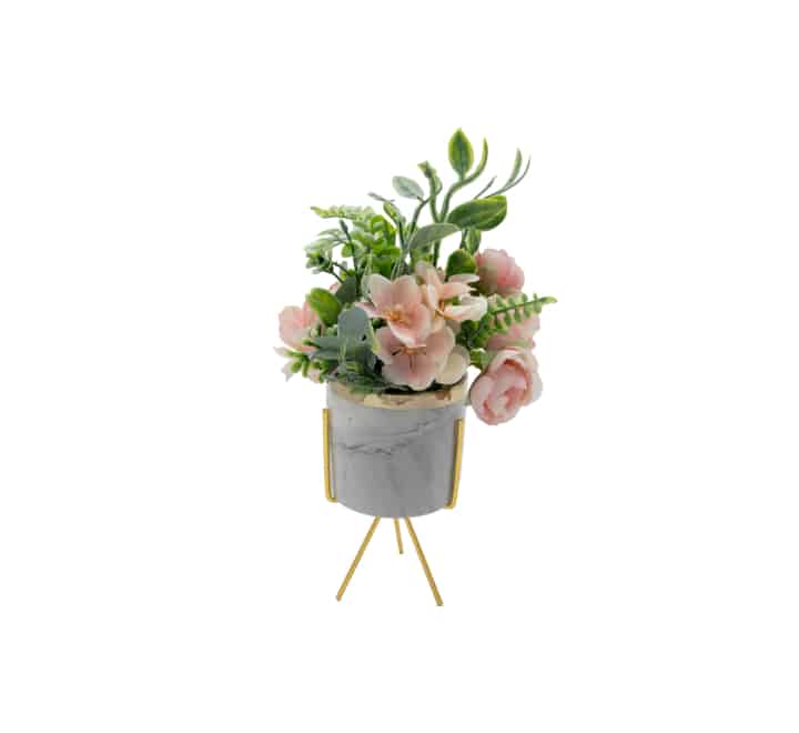 Mini Flower Pot on Tripod Stand 25cm