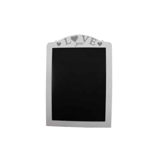 White Frame Chalkboard