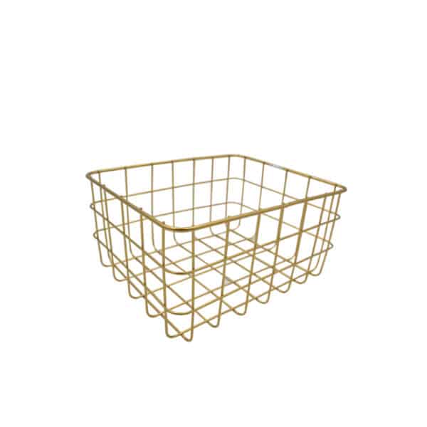 Metal Rectangular Basket