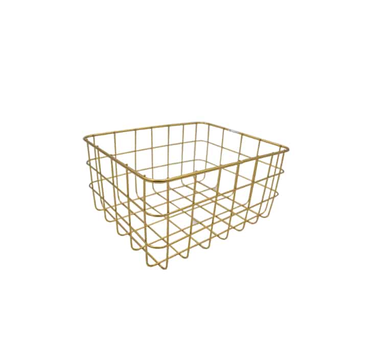 Metal Rectangular Basket