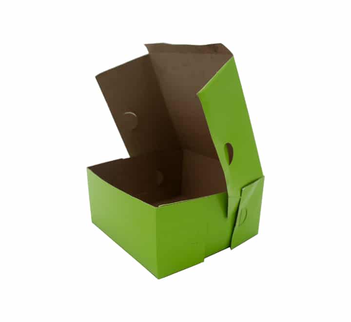 Small Cake Box Green
