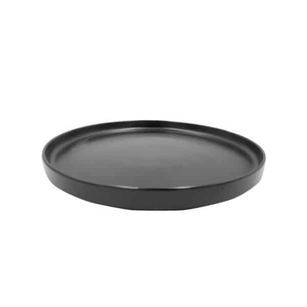 Black Dinner Plate