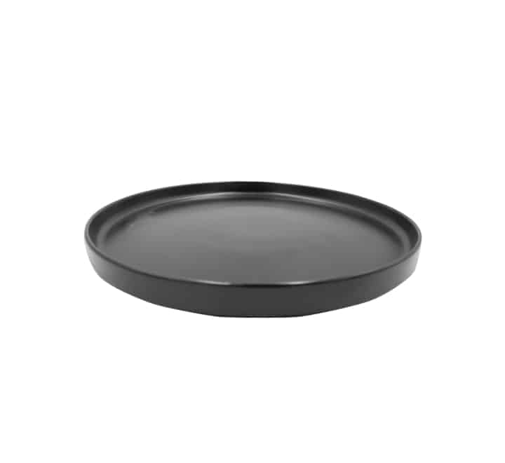 Black Dinner Plate