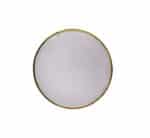 Hammered Glass Dinner Plate