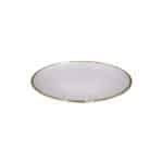 Hammered Glass Dinner Plate