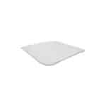 White Square Ceramic Side Plate 8"