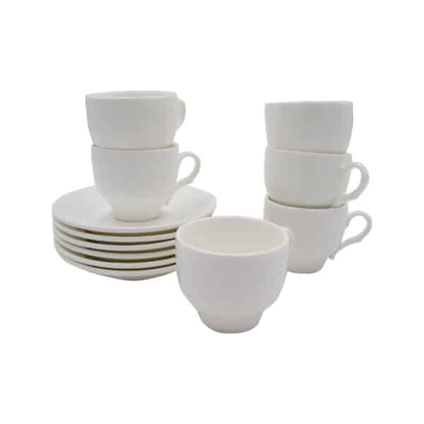 Expresso Cup and Saucer 12pc Set