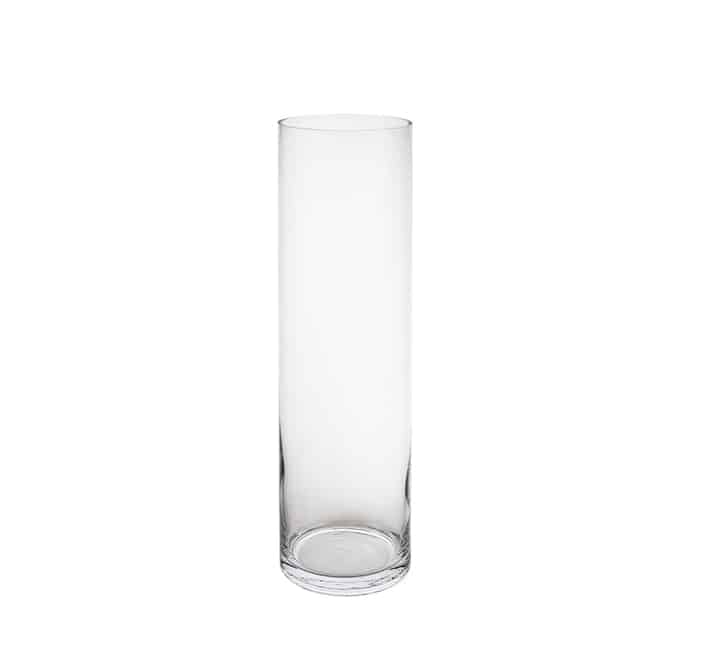 Cylinder Glass Vase 30cm