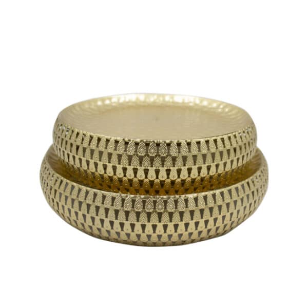 2pc Gold Display Stand