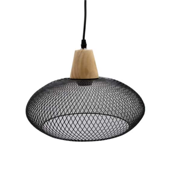 Black Metal Pendant ﻿Ceiling Lamp 24cm