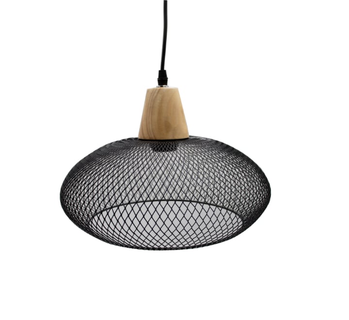 Black Metal Pendant ﻿Ceiling Lamp 24cm