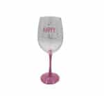 Happy Birthday Wine Glass 450ml