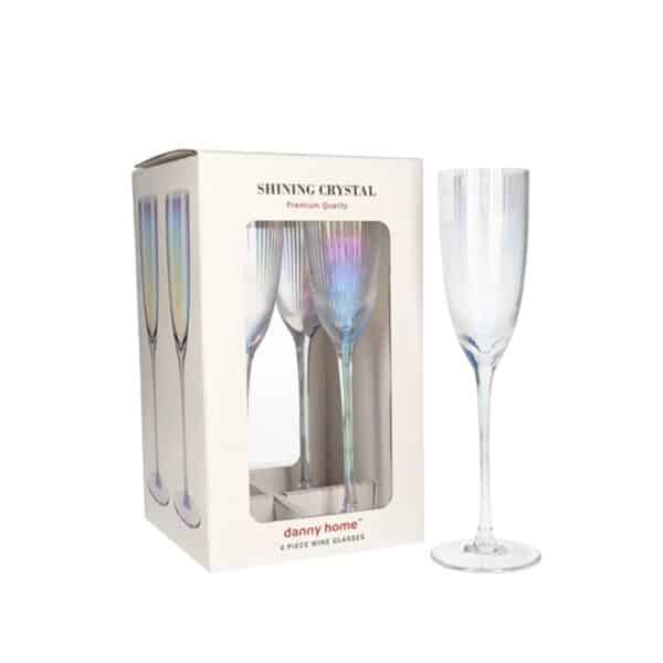 4pc Champagne Glass