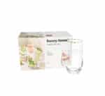 6pc Gold Rim Drinking Glass (410ml)