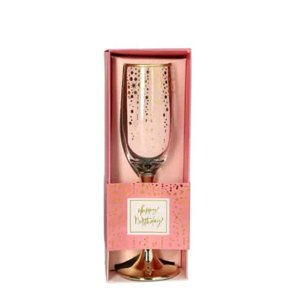 Happy Birthday Champagne Glass