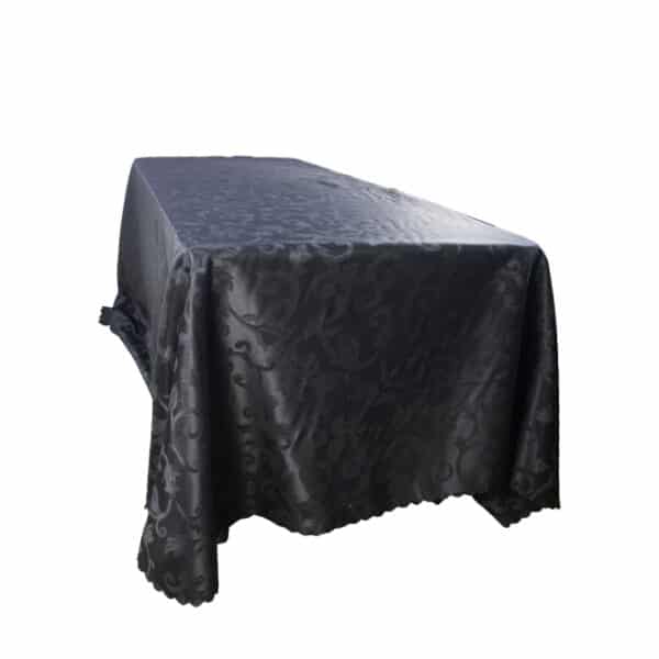 Rectangular Jacquard Table Cloth Flower Pattern