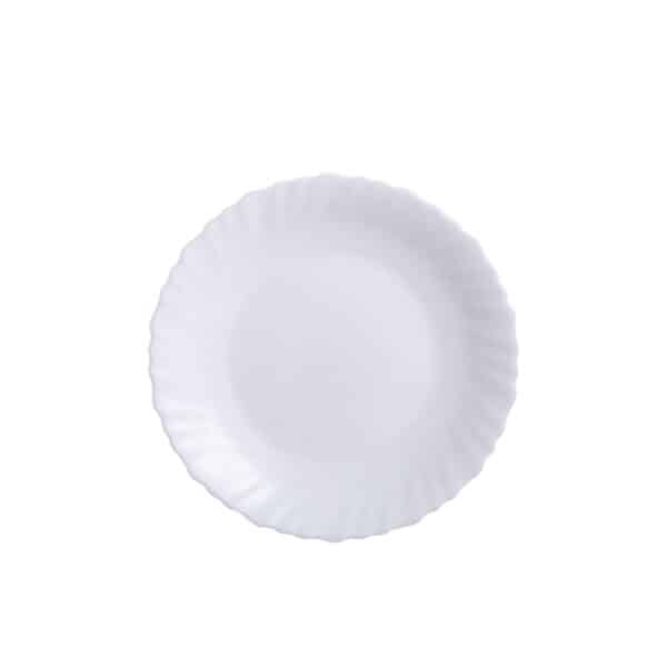 Shell White Dessert Plate 19cm