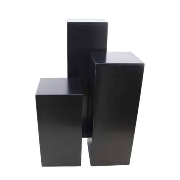 Square Plinth Black