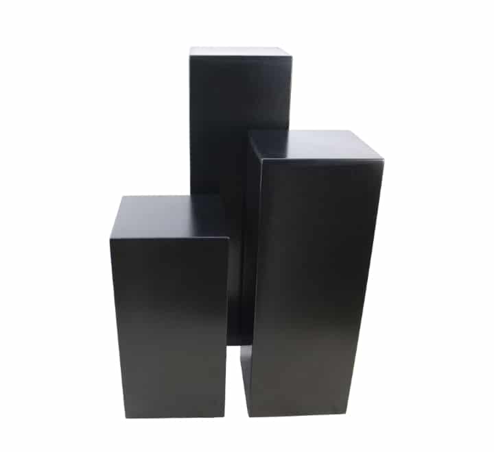 Square Plinth Black