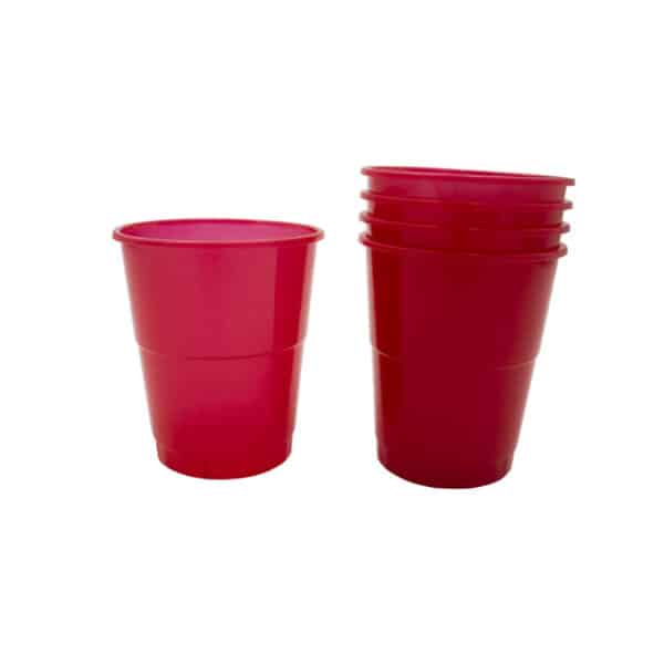 350ml Party Cups Red