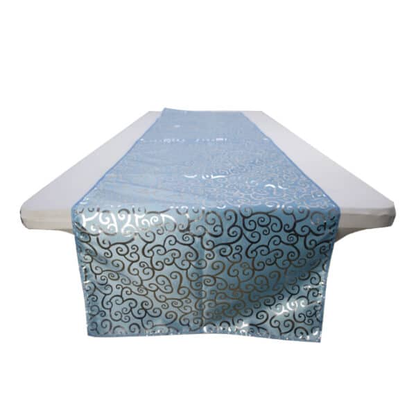 Fancy Table Runner Turquoise