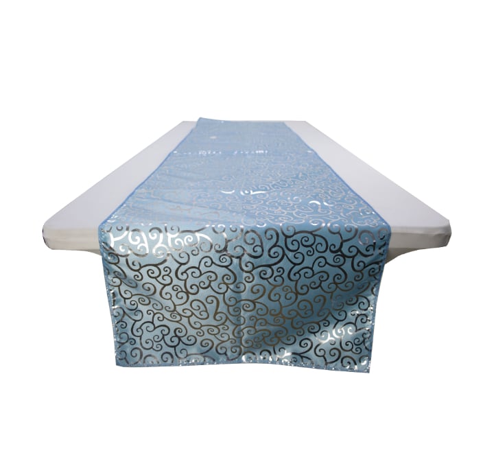 Fancy Table Runner Turquoise