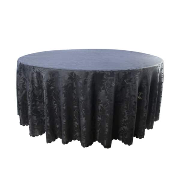 Round Leaf Pattern Table Cloth 270cm