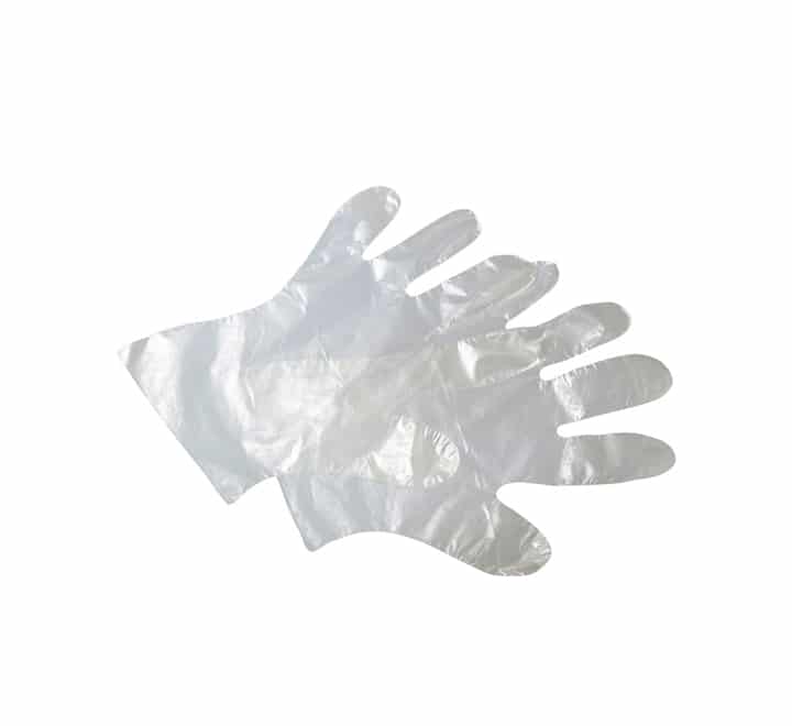 Clear Plastic Deli Gloves 100s