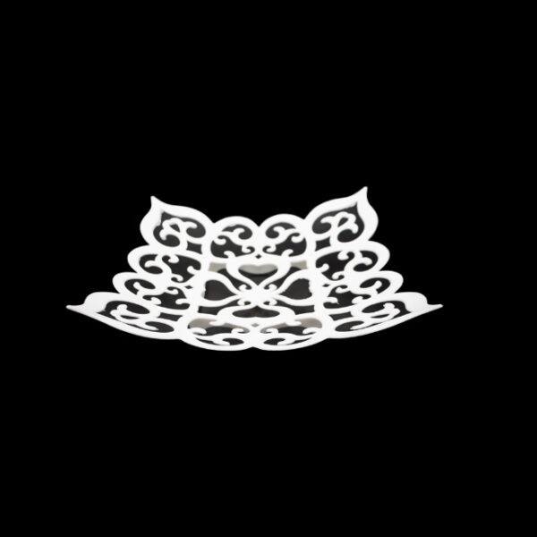 Square Plastic Tray White