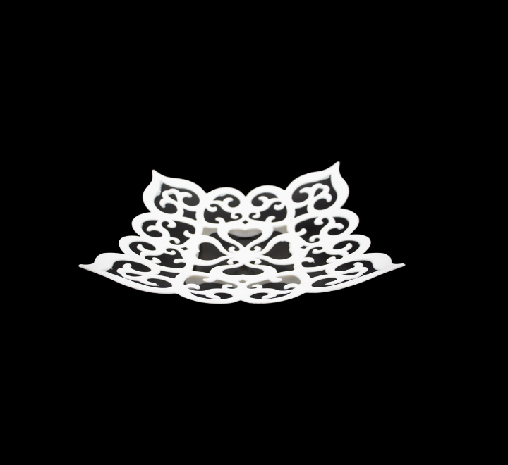 Square Plastic Tray White