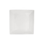 Square Dinner Plate with Pattern Rim 10.5″