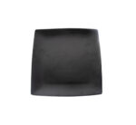 Black Square Dinner Plate 10.5"