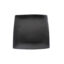Black Square Dinner Plate 10.5"